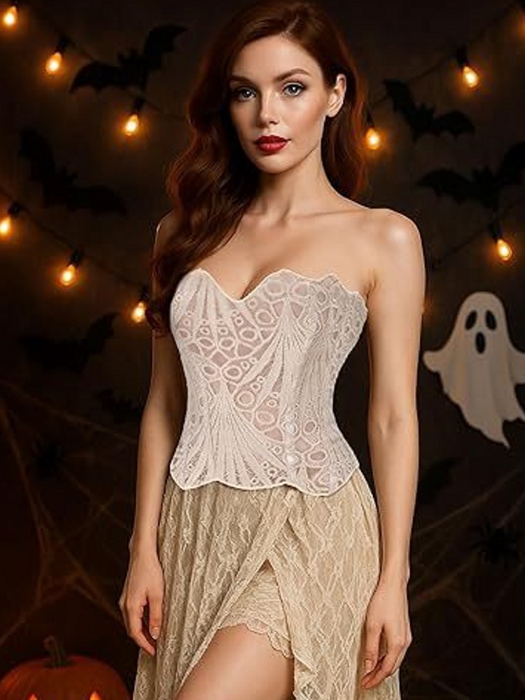 Cami Top Lace - Dentelle femme haut Corset femmes Camis