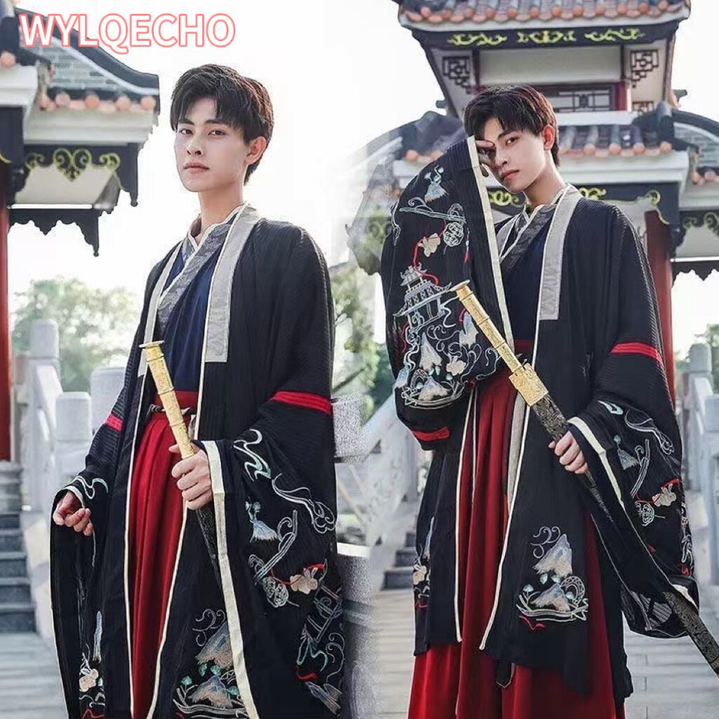 Robe Silk Women - Robe en soie chinoise chevalier ancien