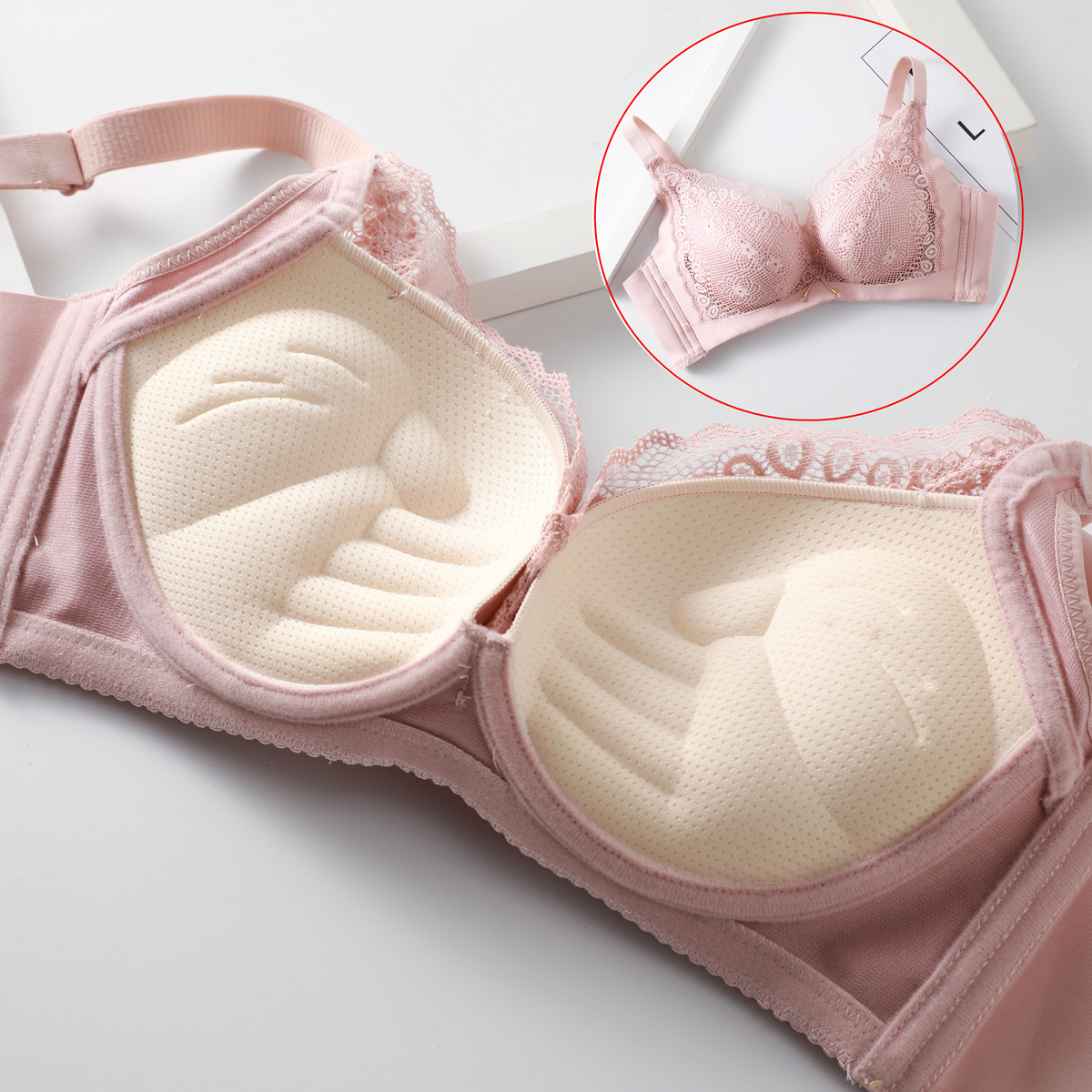 Bralette Wireless Soft - Soutien-gorge Push Up pour femmes, Bralette
