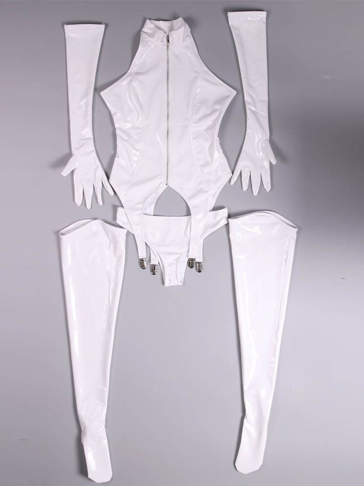 Garter Belt Set - Tenue de cosplay en cuir PU