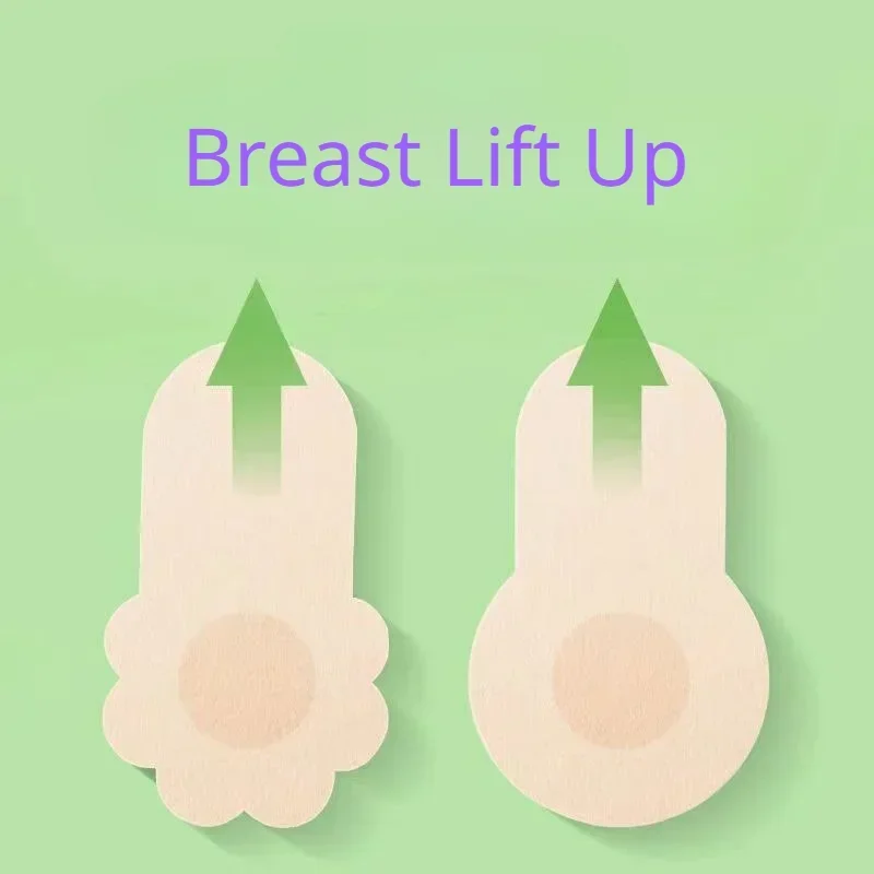 Silicone Bra Adhesive - 10 pièces femmes Invisible sein soulever