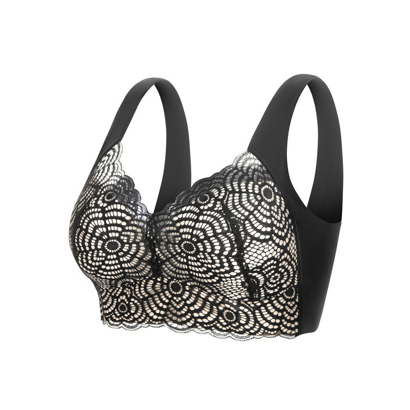 Seamless Underwear Women - L'bellagiovanna Soutien-gorge sans armatures en dentelle