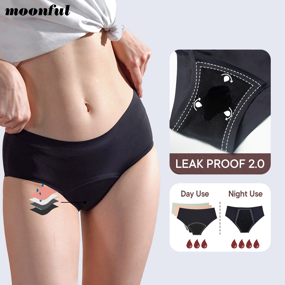 Seamless Underwear Women - Culotte menstruelle sans couture pour femme,