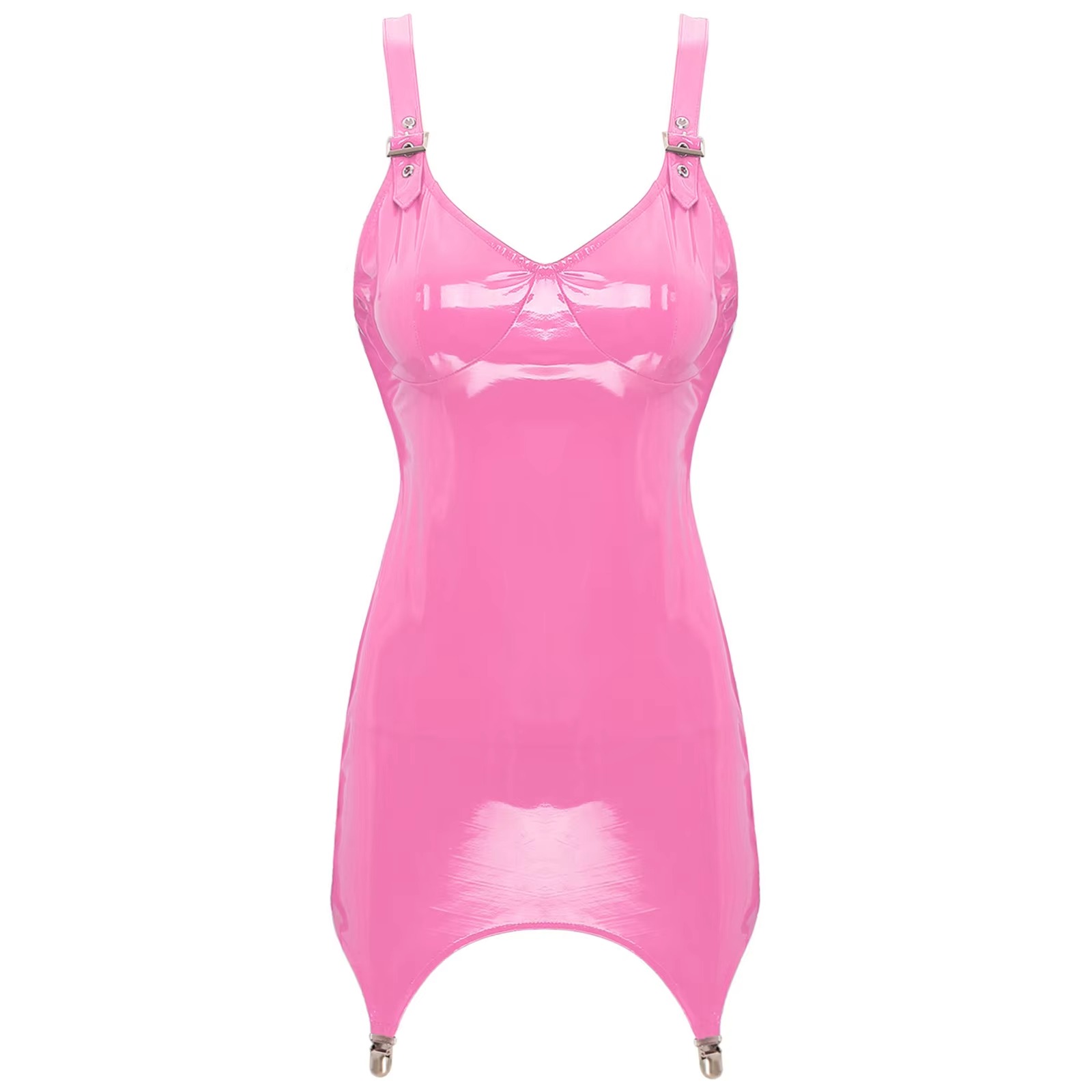 Babydoll Chemise Night - Mini robe à col en V