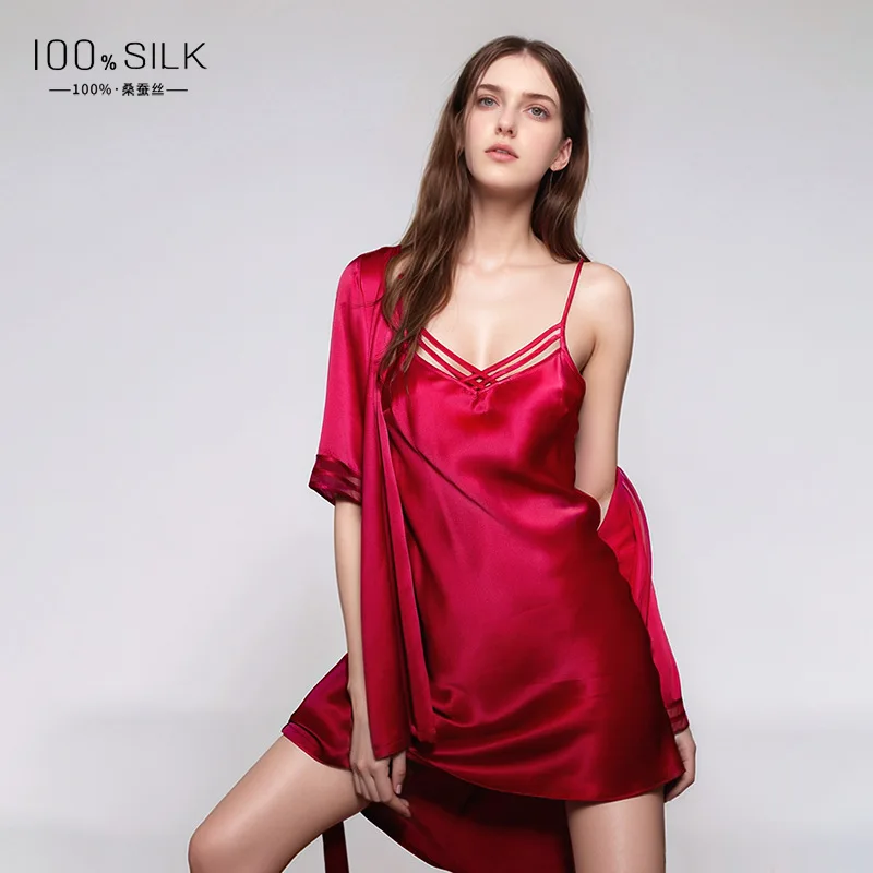 Robe Silk Women - 19MM 100% Robe en soie de