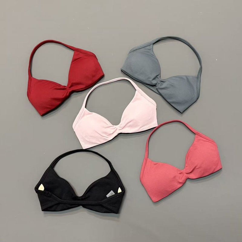 Sports Bra High Impact - Soutien-gorge de sport halter pour femme,