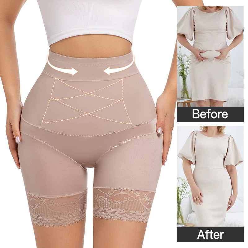 Seamless Underwear Women - Short de sécurité en dentelle pour