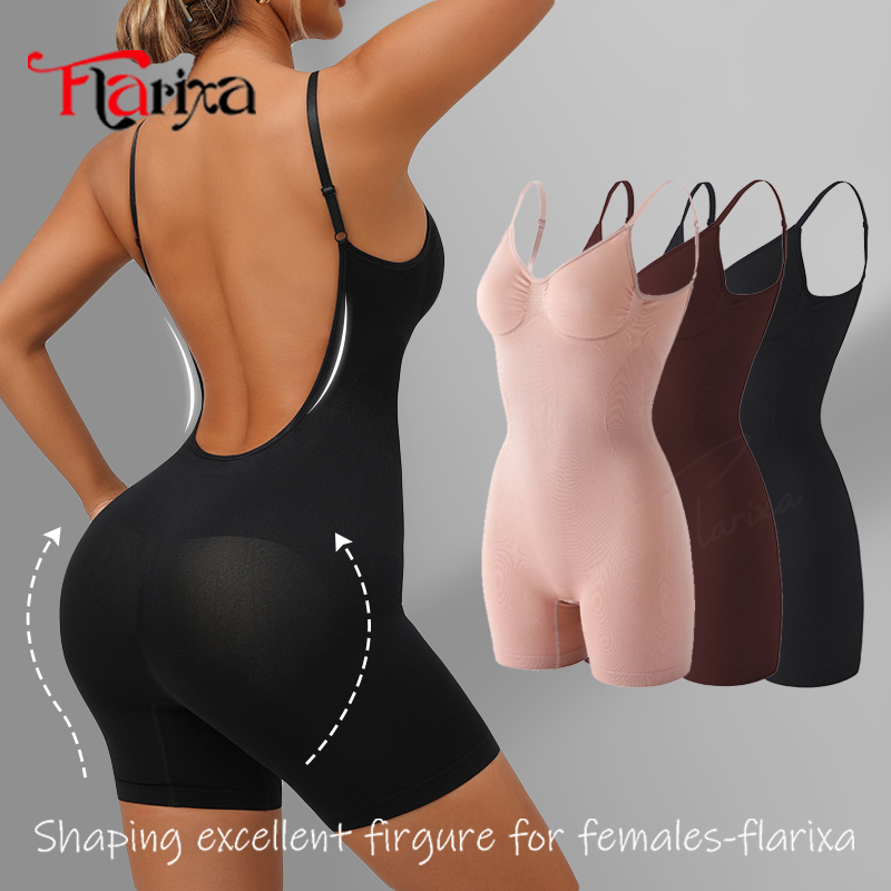 Seamless Underwear Women - Flarixa nouveau dos bas Shapewear cuisse