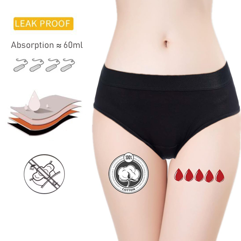 Period Panty Absorbent - Culotte menstruelle absorbante et étanche à