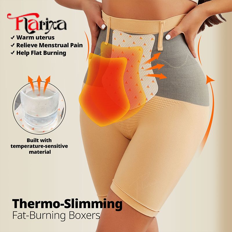 Seamless Underwear Women - Flarixa sous-vêtement thermique culotte taille haute