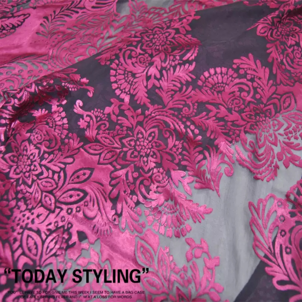 Tissu en soie brûlée respirant - Robe Silk Women avis et prix