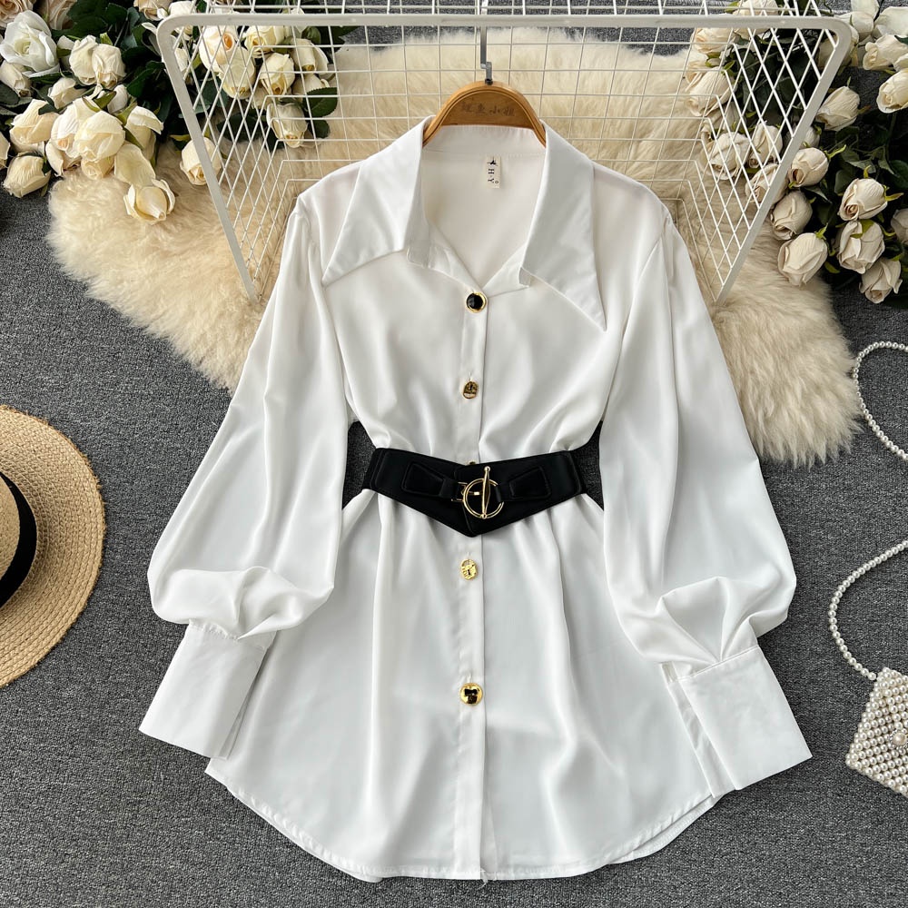 Jupe longue blanche élégante p - Corset Waist Cinch avis et prix