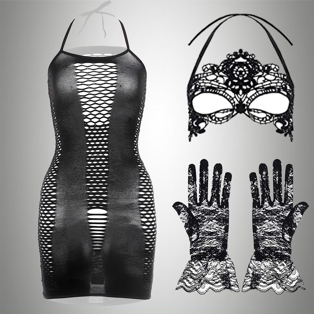 Ensemble de body en résille po - Bodystocking Fishnet avis et prix