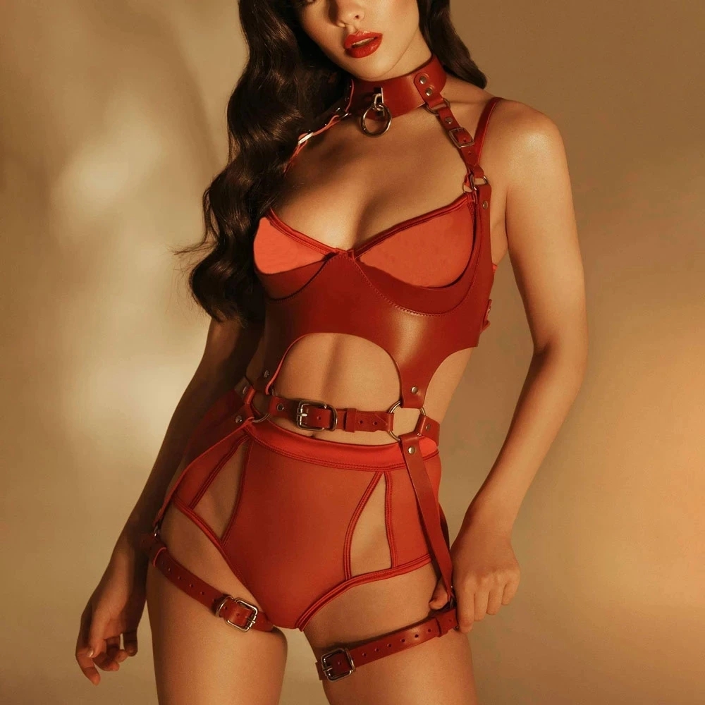 Ensemble de harnais de mode po - Garter Belt Set avis et prix