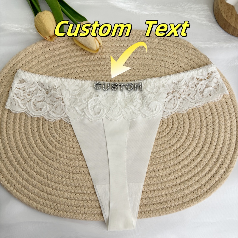 String personnalisé avec nom e - Thong Bikini Women avis et prix