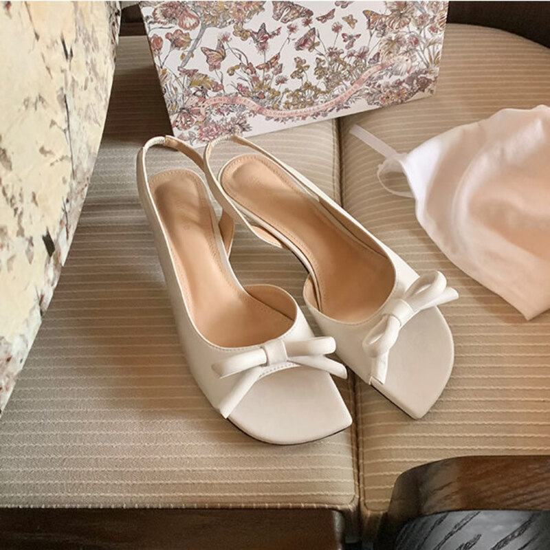 Sandales élégantes à talons ba - Slip Dress Satin avis et prix