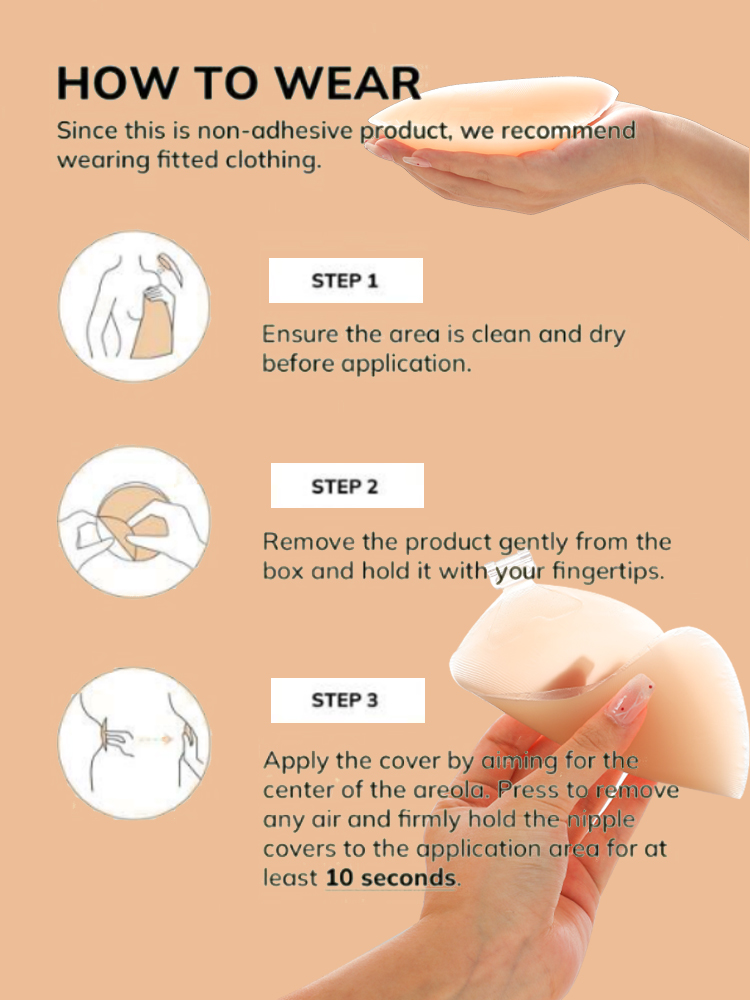 Couvre-tétons invisibles réuti - Nipple Cover Pasties avis et prix
