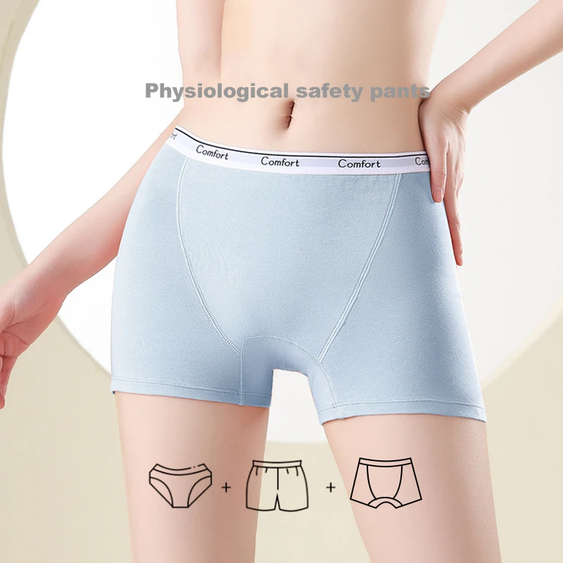 1 pièces coton femmes culottes - Boyshort Underwear avis et prix