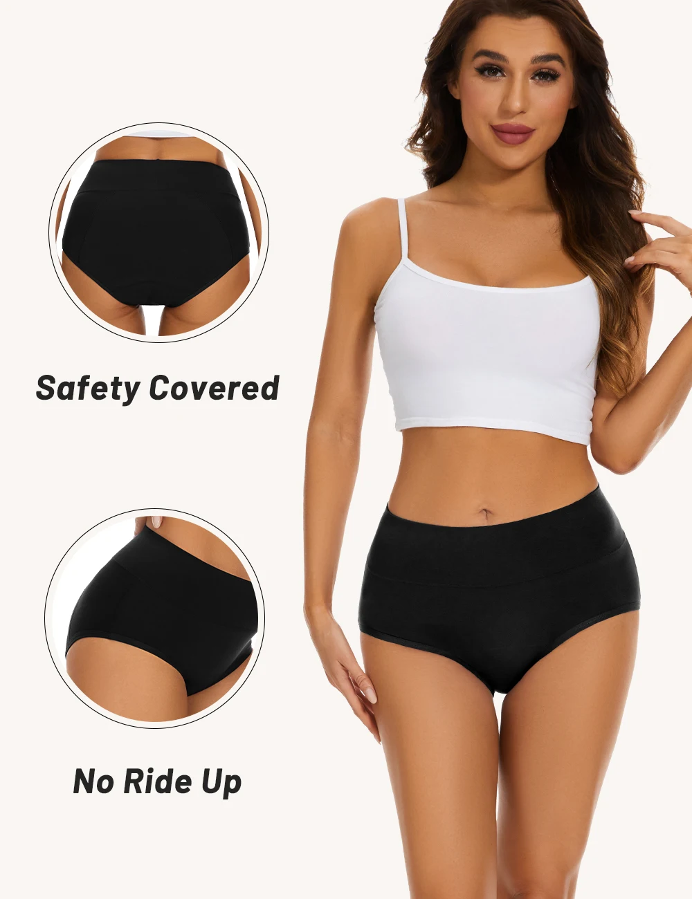 Culotte Menstruelle à 4 Couche - Period Panty Absorbent avis et prix