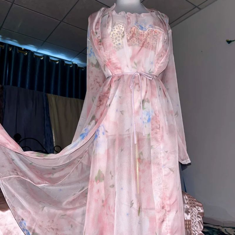 Ensemble de chemise de nuit tr - Robe Silk Women avis et prix