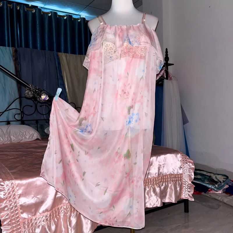 Ensemble de chemise de nuit tr - Robe Silk Women avis et prix