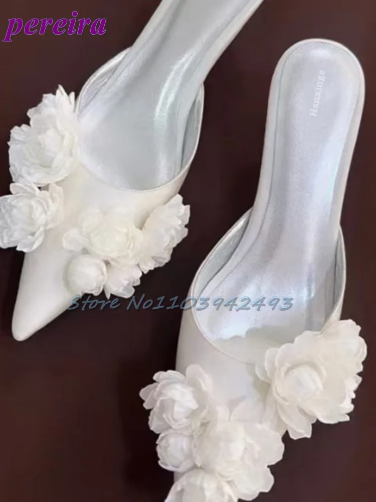 Sandales de mariage multi-fleu - Slip Dress Satin avis et prix