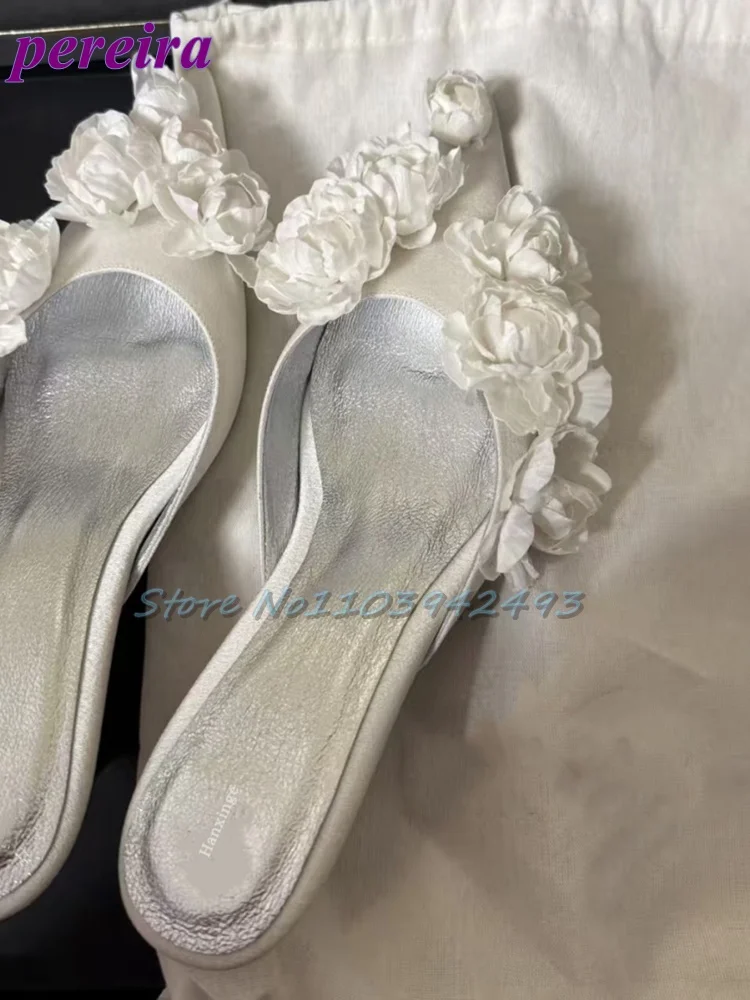 Sandales de mariage multi-fleu - Slip Dress Satin avis et prix