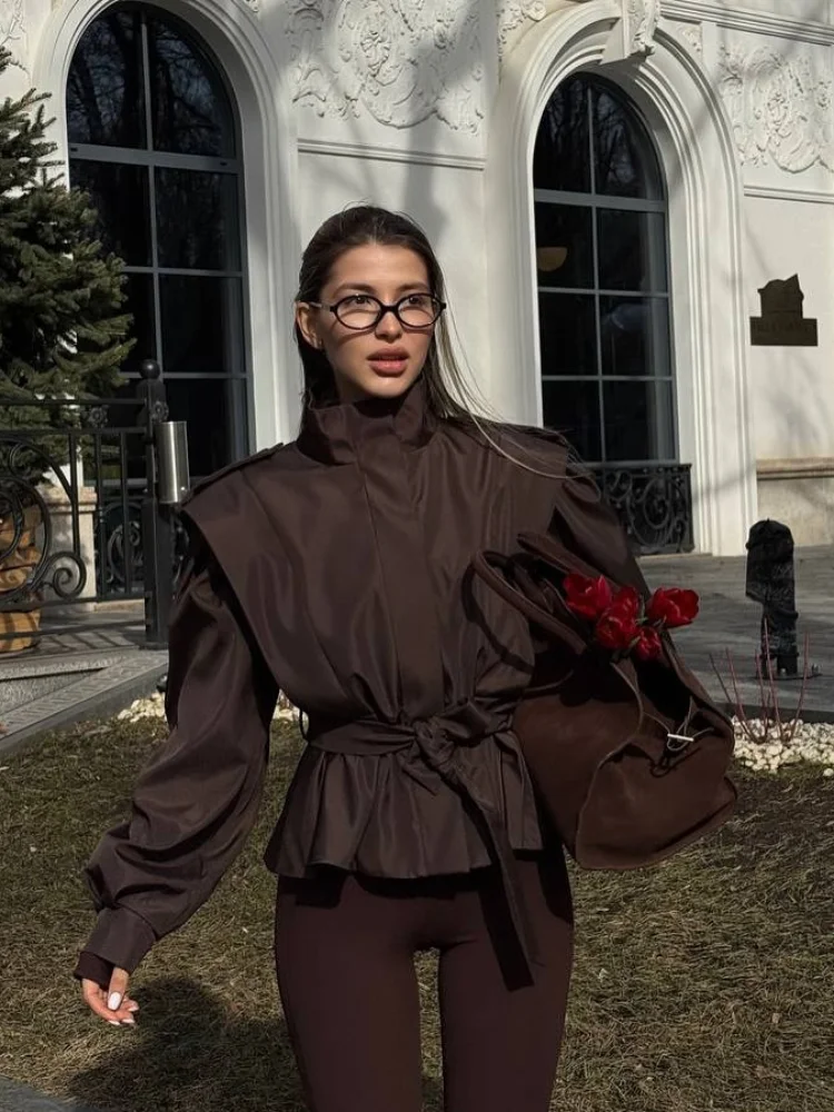 Veste à revers à lacets pour f - Corset Waist Cinch avis et prix