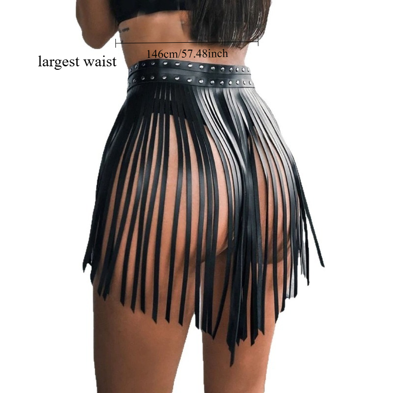 Jupe Gothique Noire pour Femme - Garter Belt Set avis et prix