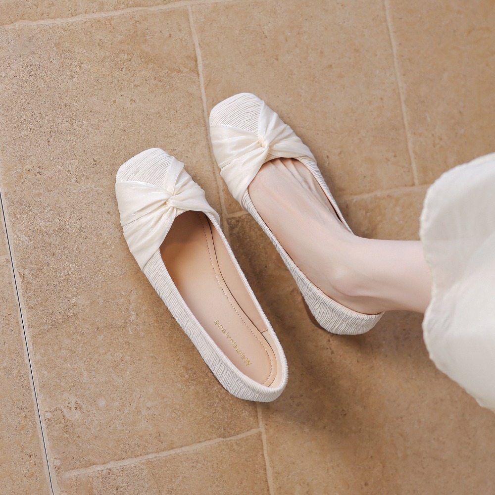 Chaussures plates élégantes po - Slip Dress Satin avis et prix