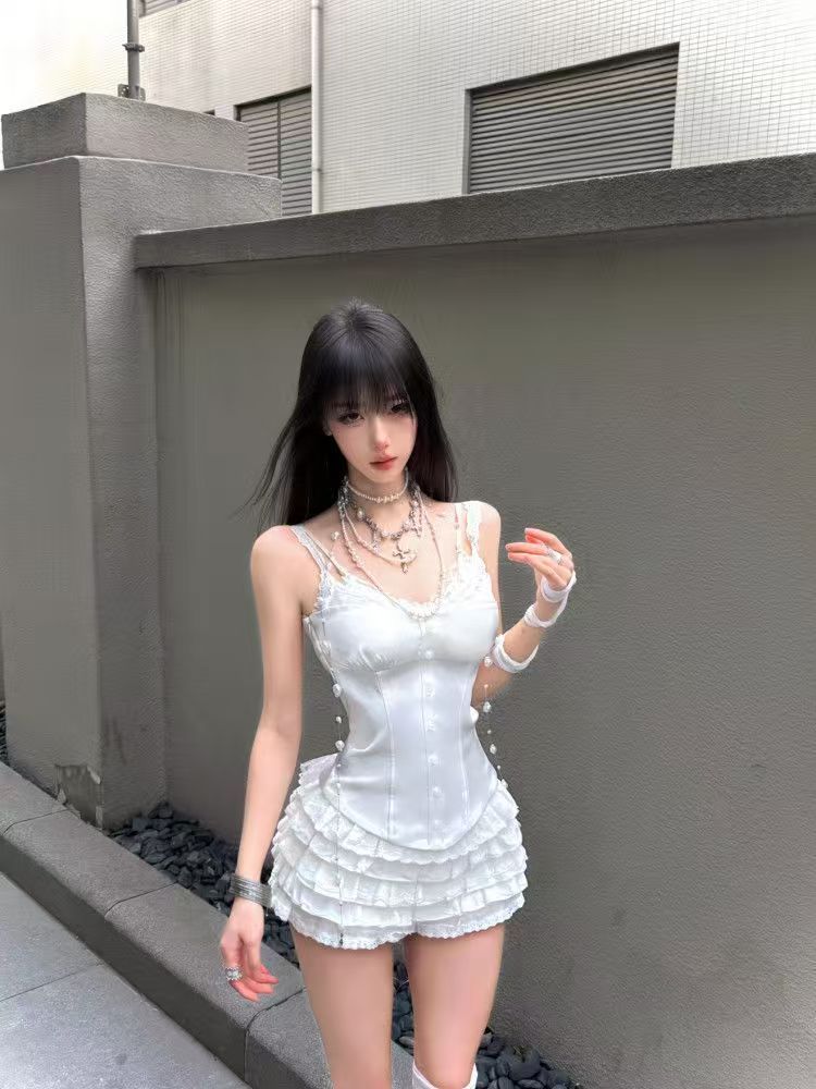 Ensemble 2 pièces Coquette en  - Cami Top Lace avis et prix