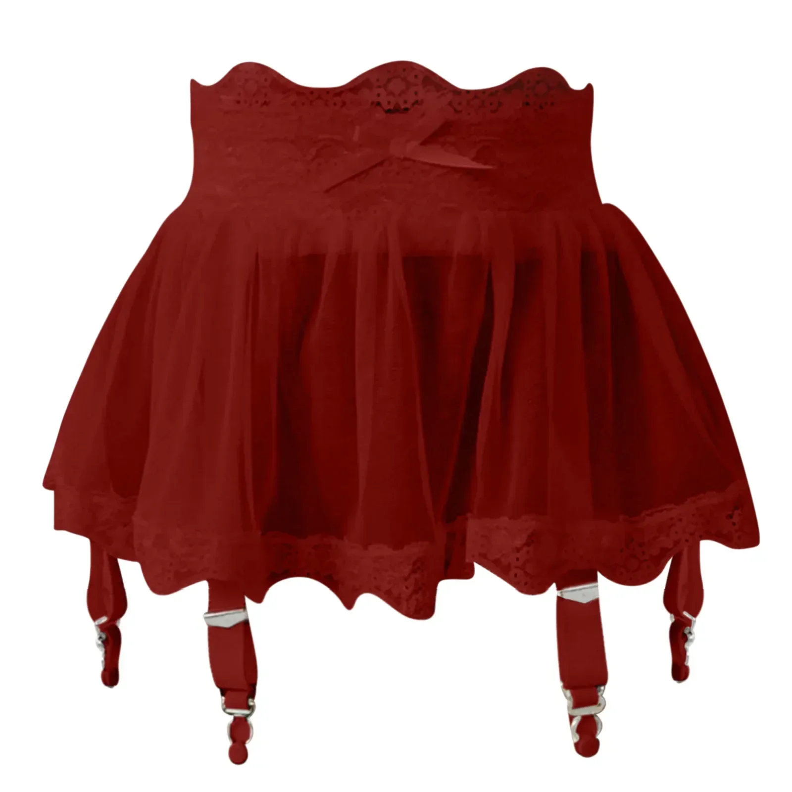 Mini-jupe sexy taille haute en - Garter Belt Set avis et prix