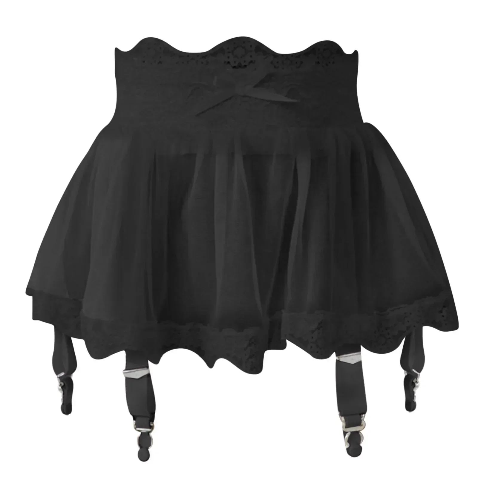 Mini-jupe sexy taille haute en - Garter Belt Set avis et prix