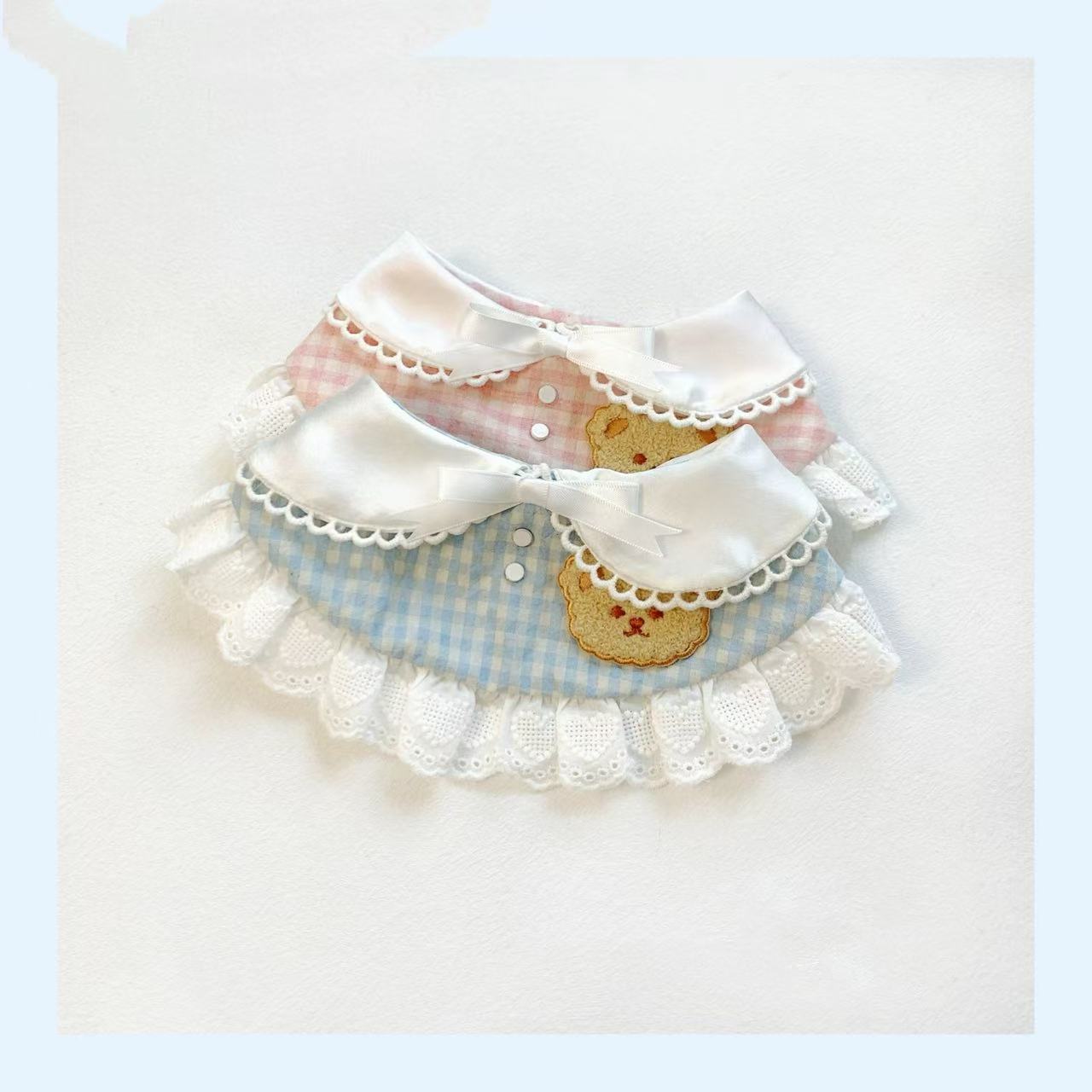 Bavoir mignon à carreaux en de - Lace Teddy Lingerie avis et prix