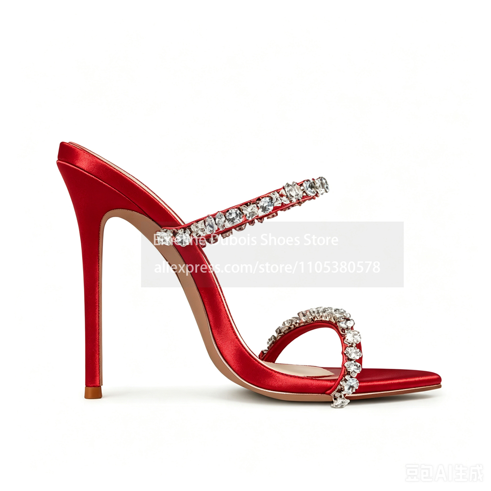 Sandales à talons aiguilles ro - Slip Dress Satin avis et prix