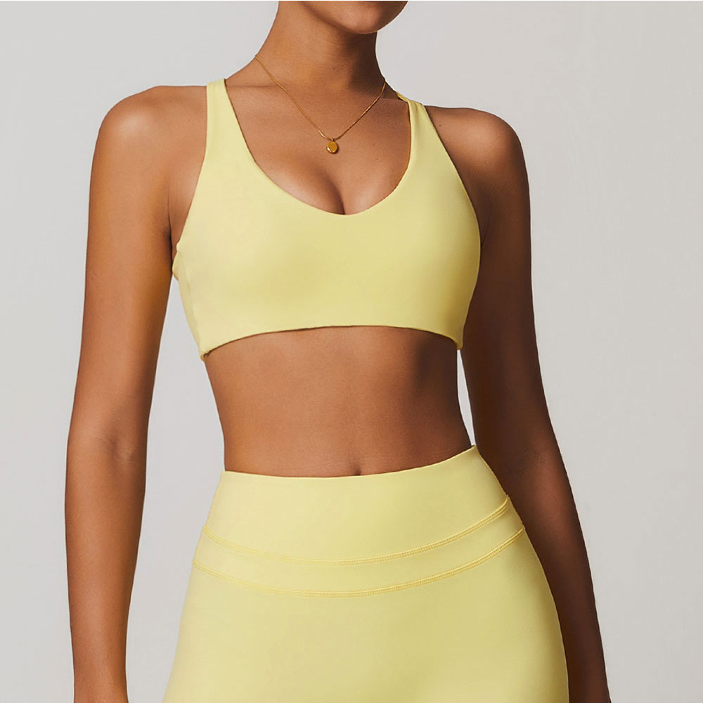 JUREN-Soutien-gorge de sport p - Push Up Bra Padded avis et prix