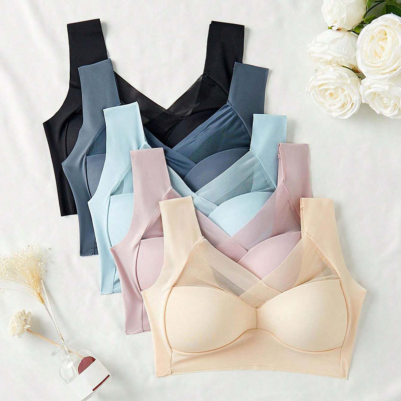 5 pièces femmes sport soutiens - Bralette Wireless Soft avis et prix