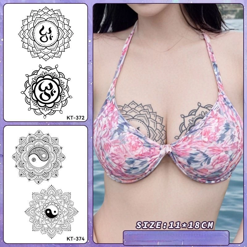 Tatouages temporaires de jus d - Nipple Cover Pasties avis et prix