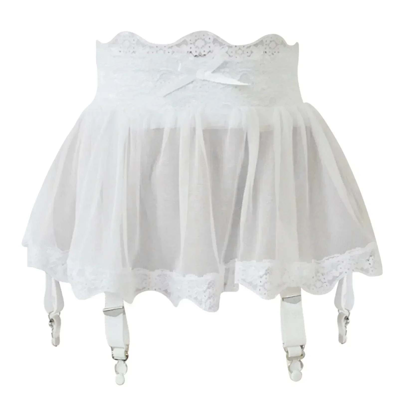 Mini-jupe sexy taille haute en - Garter Belt Set avis et prix