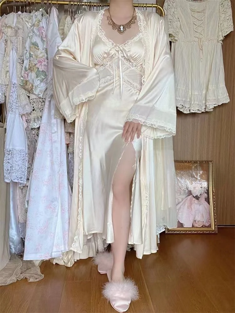 InjRobe-Ensemble de robe en de - Robe Silk Women avis et prix