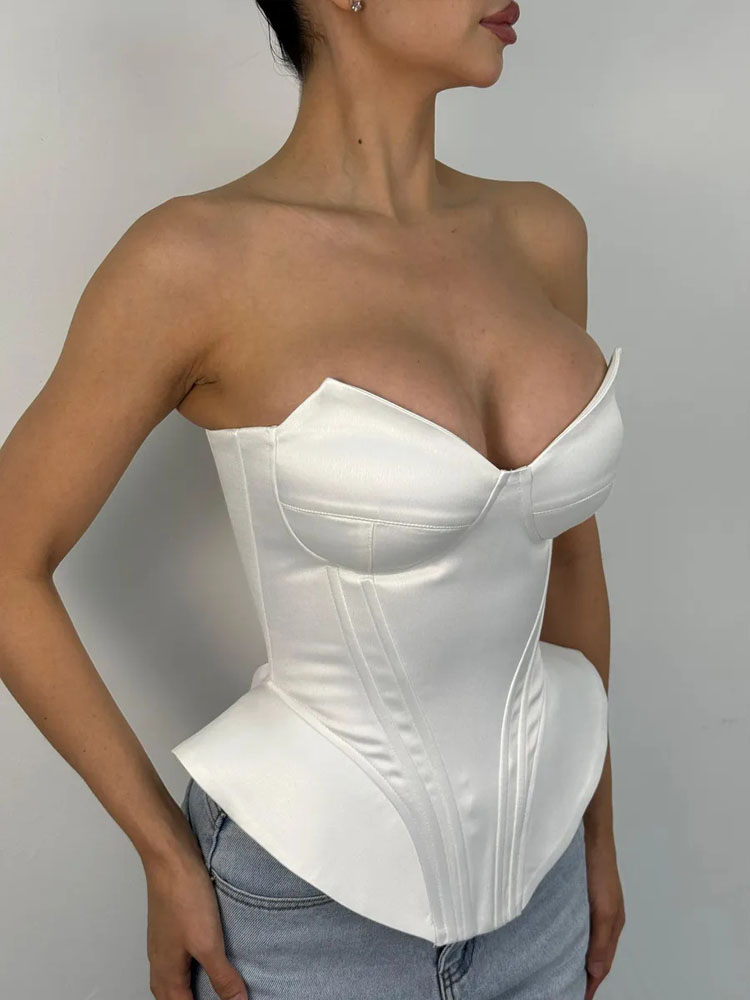 BKQU Haut Corset Sexy Sans Bre - Corset Waist Cinch avis et prix