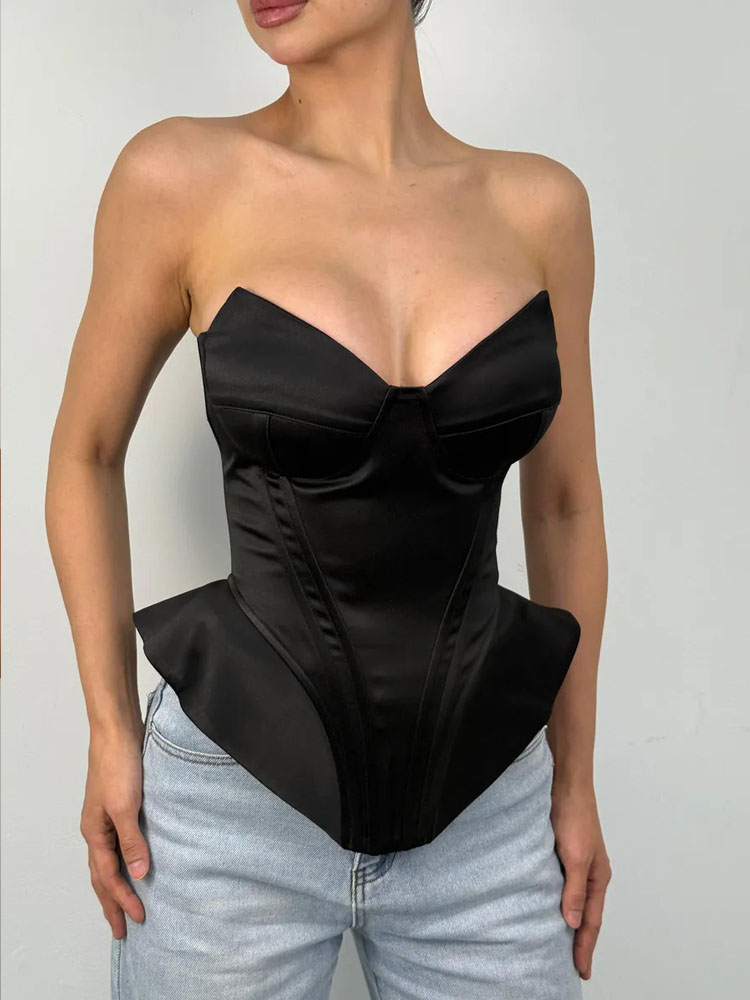 BKQU Haut Corset Sexy Sans Bre - Corset Waist Cinch avis et prix