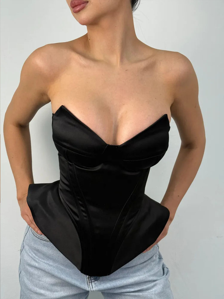 BKQU Haut Corset Sexy Sans Bre - Corset Waist Cinch avis et prix