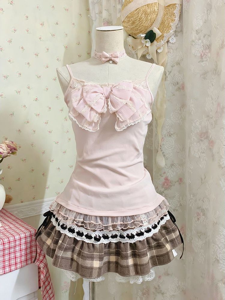 Ensemble de trois pièces japon - Cami Top Lace avis et prix